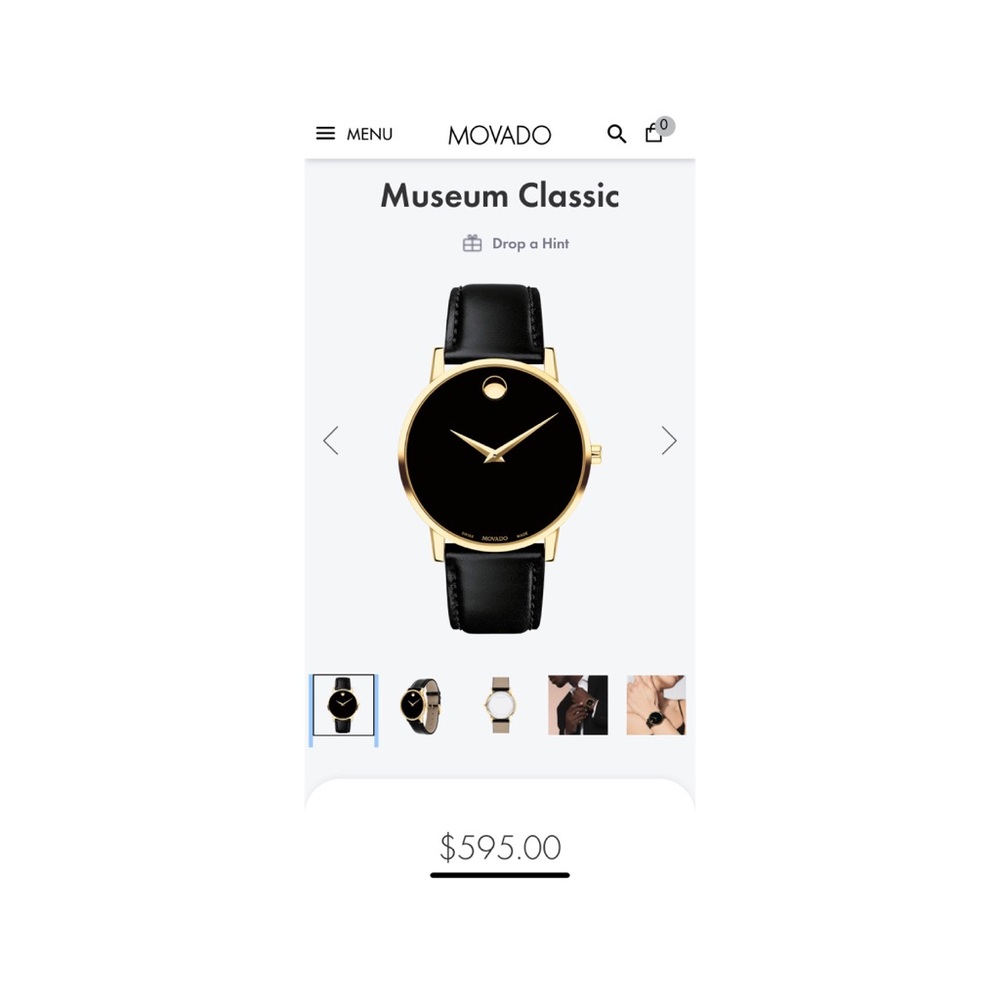 Men’s Movado Museum Classic Watch